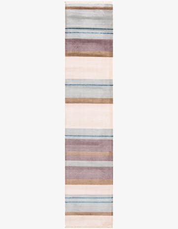 2' 7 x 12' 8 Hand Knotted Darya Wool Runner Rug