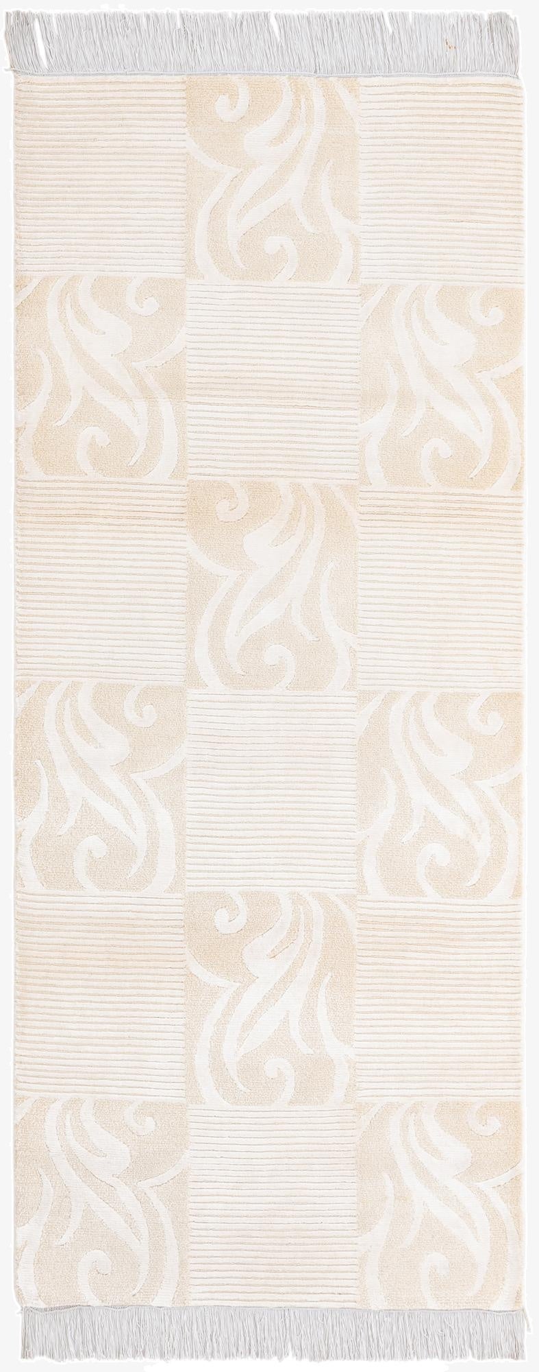 2' 8 x 6' 7  Hand Knotted Darya Wool Runner Rug