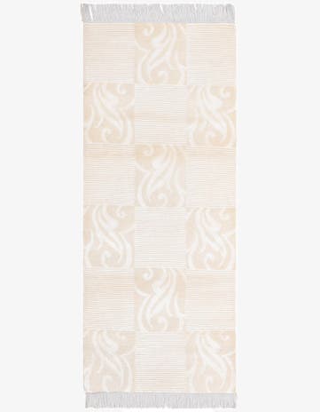2' 8 x 6' 7 Hand Knotted Darya Wool Runner Rug