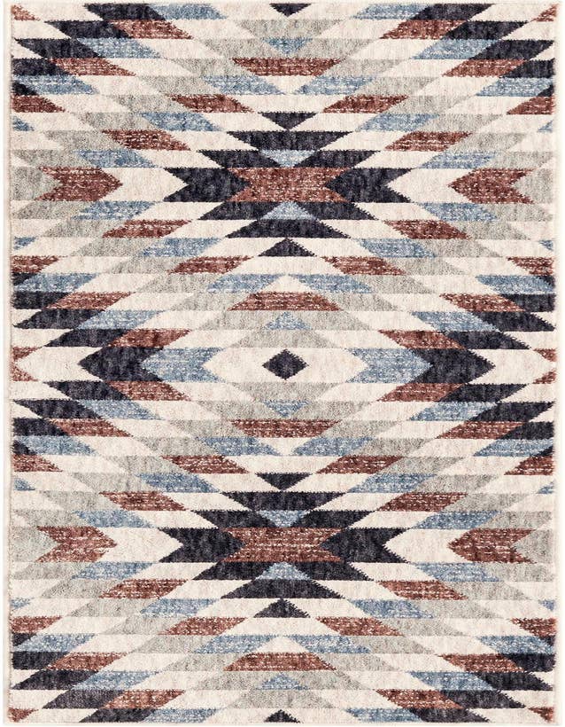Detail image of 2' x 6' Eco Southwestern Runner Rug