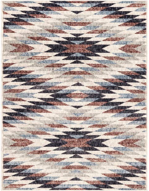 Detail image of 2' x 8' Eco Southwestern Runner Rug