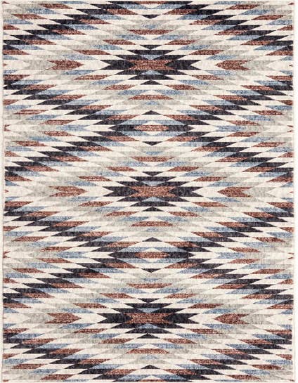 Detail image of 2' 7 x 12' Eco Southwestern Runner Rug
