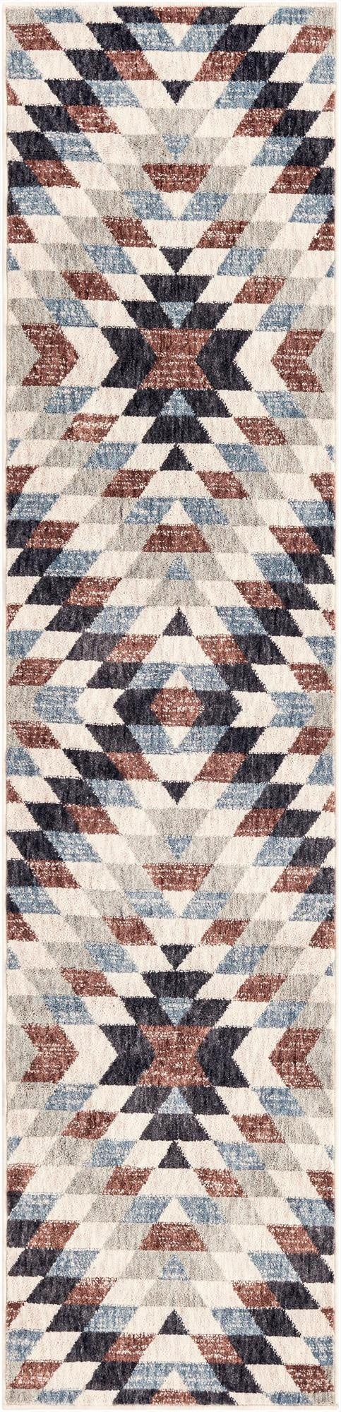 2' x 8' Eco Southwestern Runner Rug