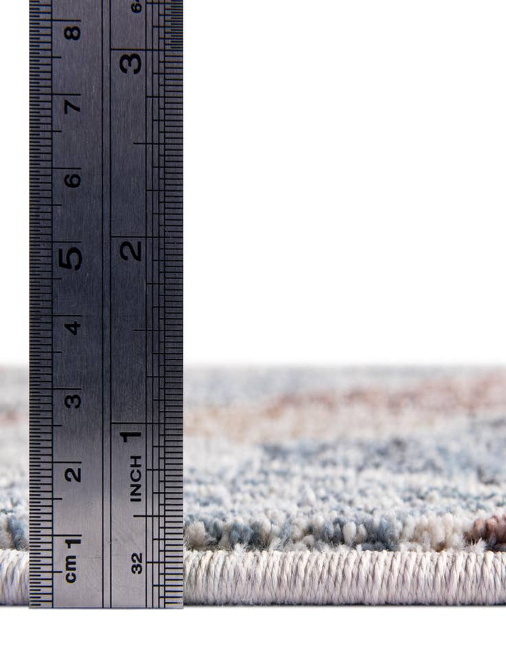 Detail image of 2' x 8' Eco Trellis Runner Rug