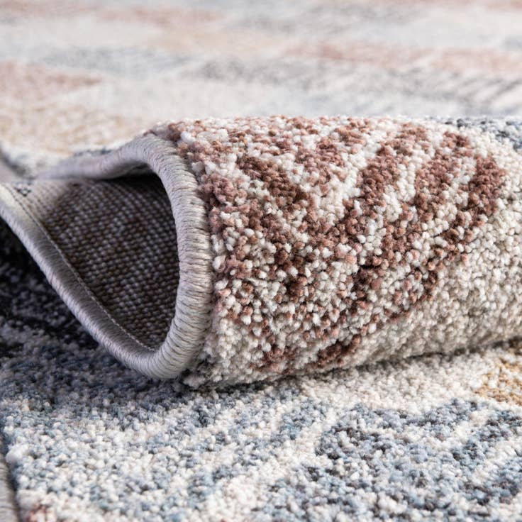 Detail image of 2' x 8' Eco Trellis Runner Rug