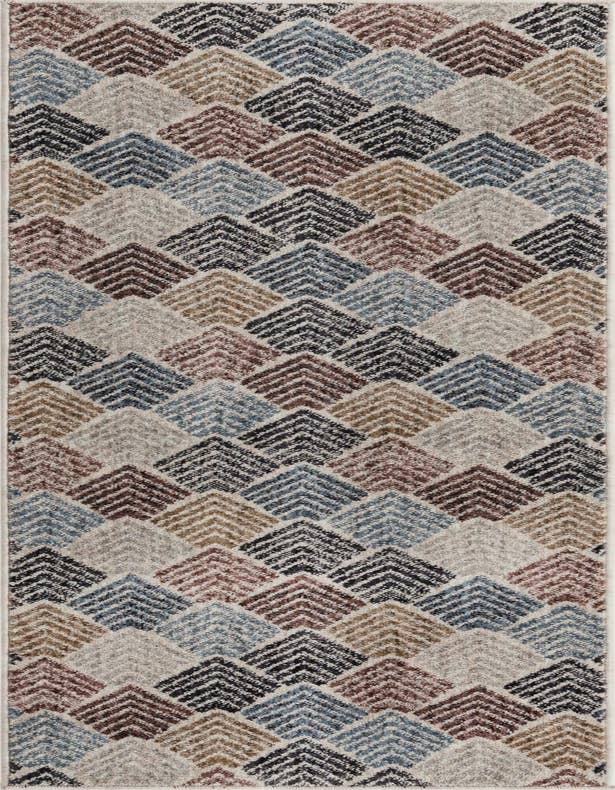 Detail image of 2' x 6' Eco Trellis Runner Rug