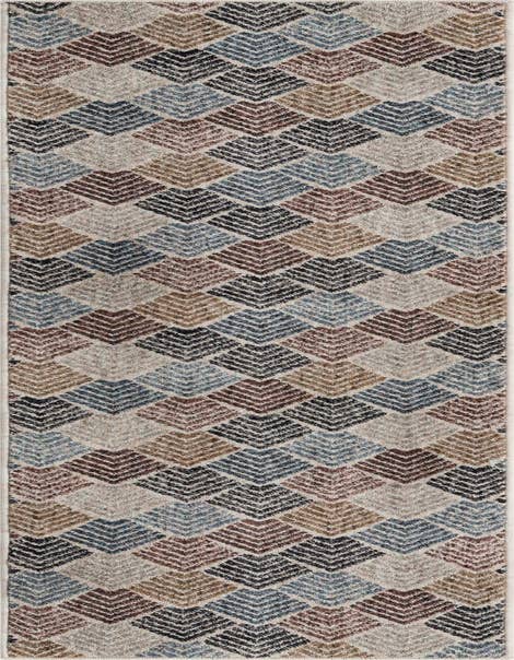Detail image of 2' x 8' Eco Trellis Runner Rug