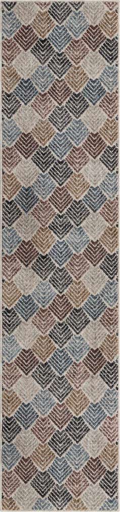 2' x 8' Eco Trellis Runner Rug