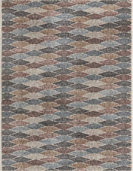 Detail image of 2' 7 x 12' Eco Trellis Runner Rug