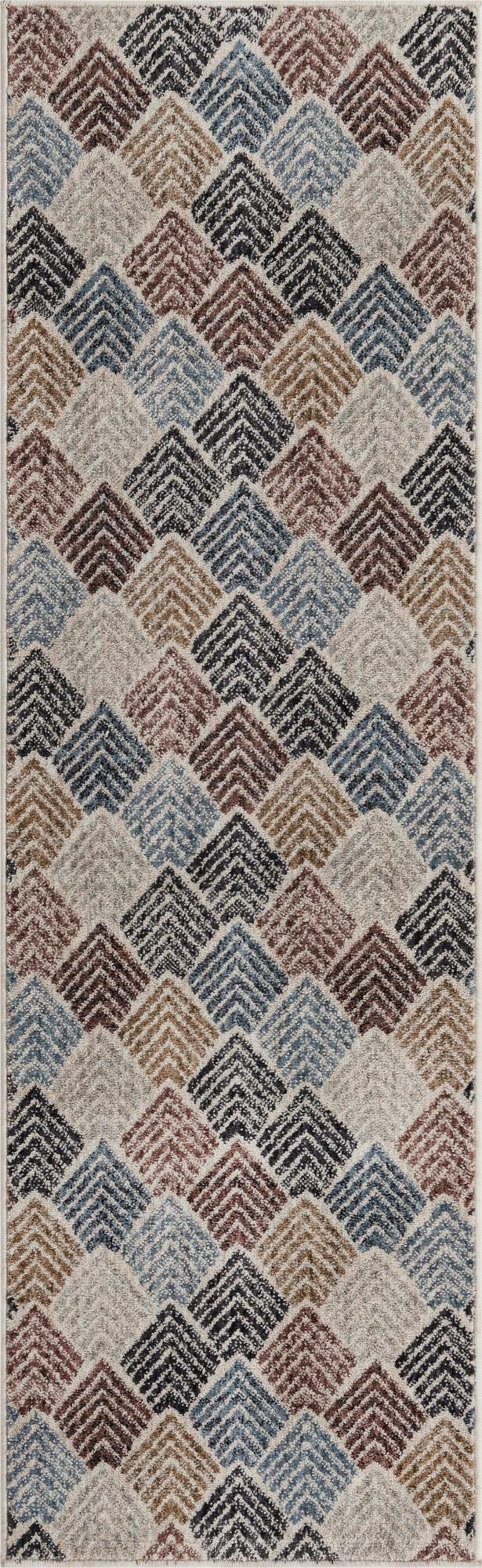 Primary image 60cm x 183cm Eco Trellis Runner Rug