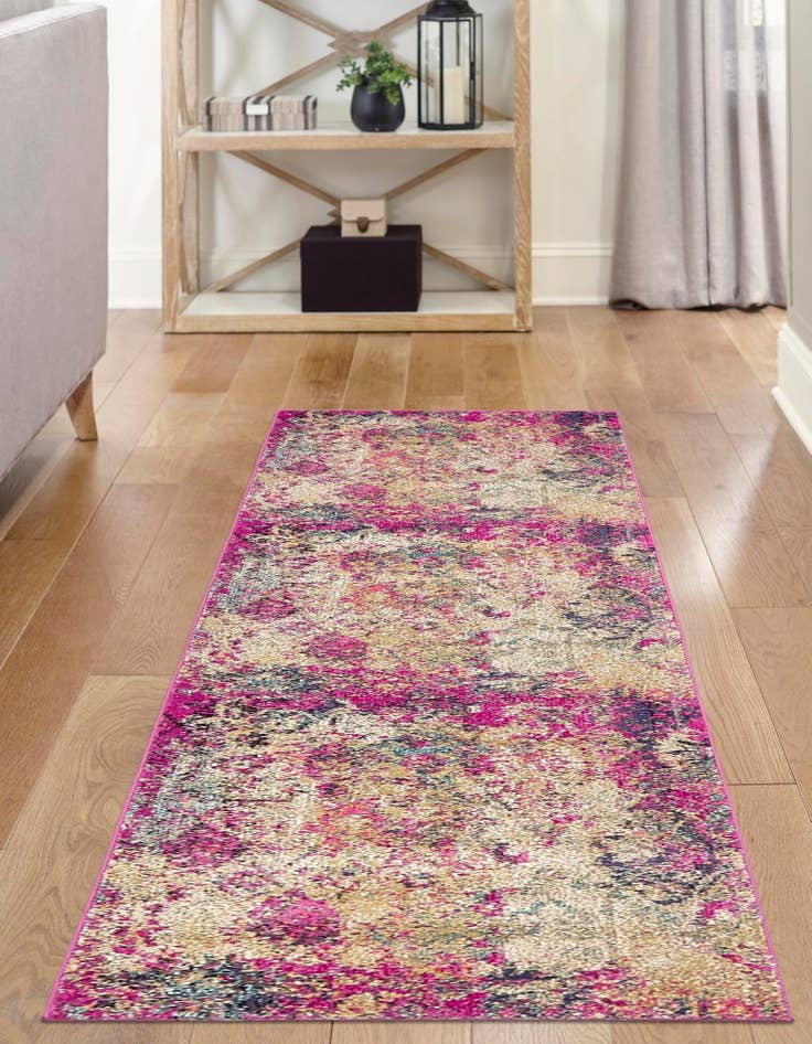 Detail image of 2' x 6' 9 Washable El Paso Runner Rug