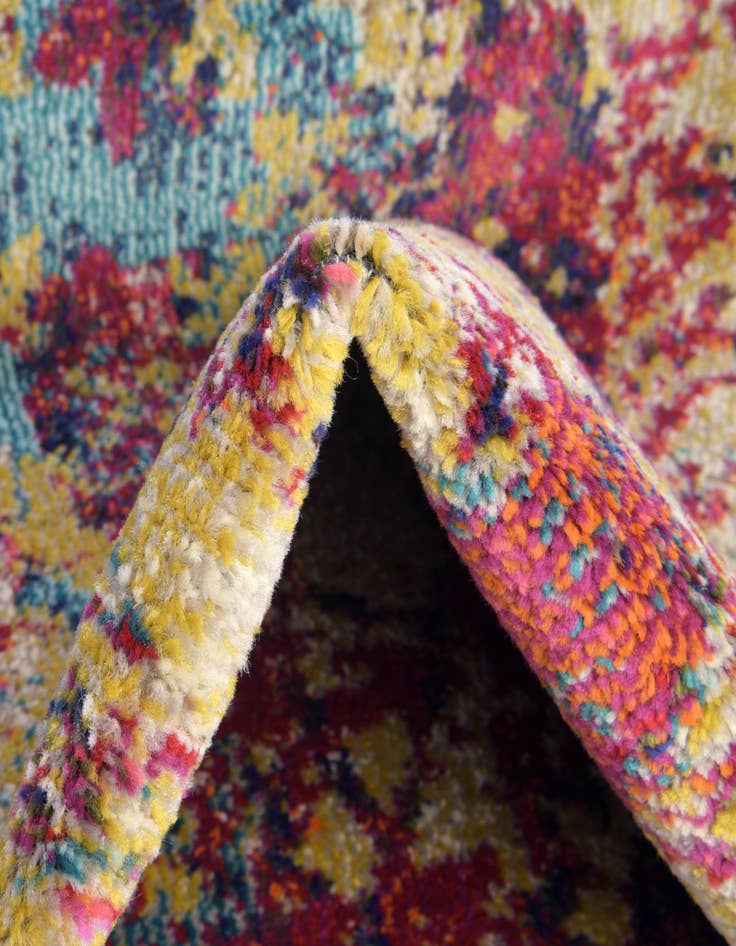 Detail image of 2' x 6' 9 Washable El Paso Runner Rug