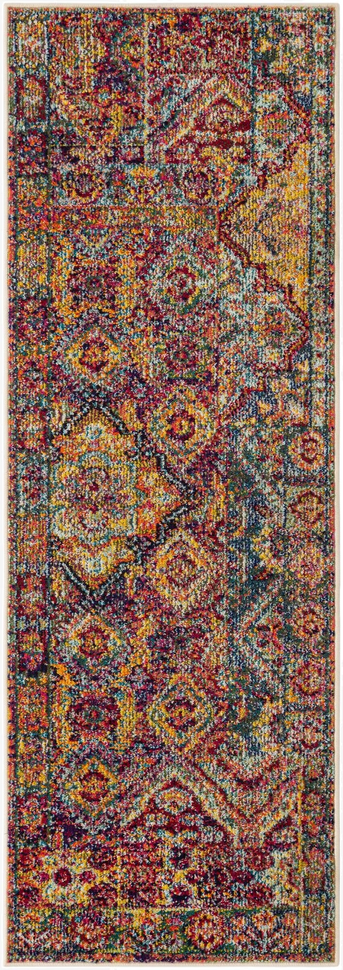 65cm x 185cm  Washable Alta Pasillera Alfombra