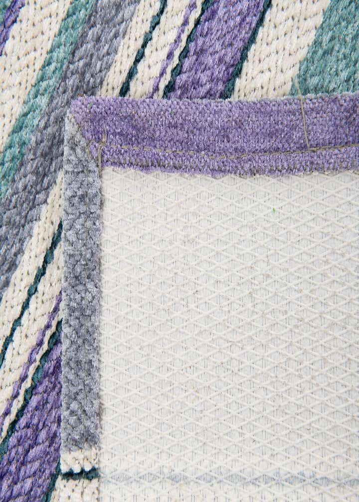 2' 5 x 5' 3 Flatweave Cotton Dhurrie Runner Rug