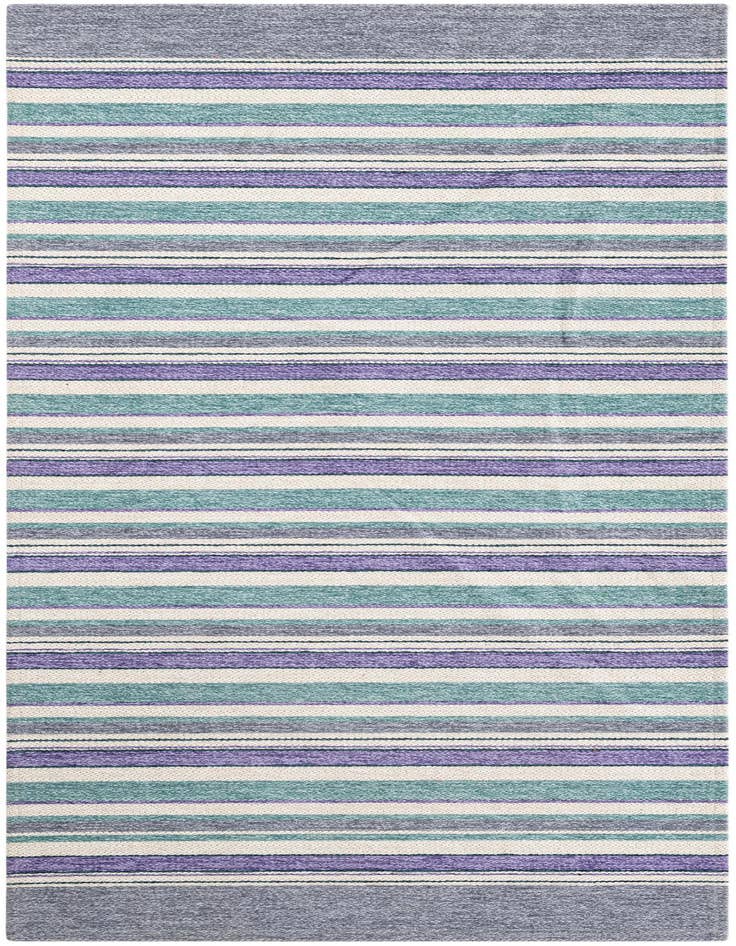 Detail image of 2' 5 x 5' 3 Flatweave Cotton Dhurrie Runner Rug