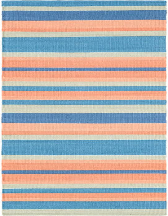 Detail image of 2' 7 x 10' Hand Woven Flatweave Cotton Dhurrie Runner Rug