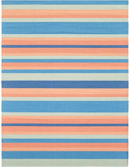 Detail image of 2' 7 x 12' Hand Woven Flatweave Cotton Dhurrie Runner Rug