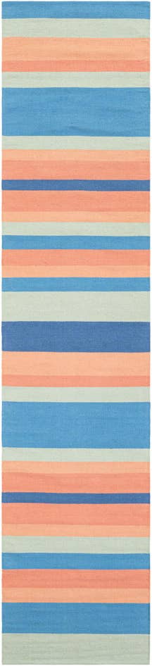 Detail image of 2' 7 x 12' Hand Woven Flatweave Cotton Dhurrie Runner Rug