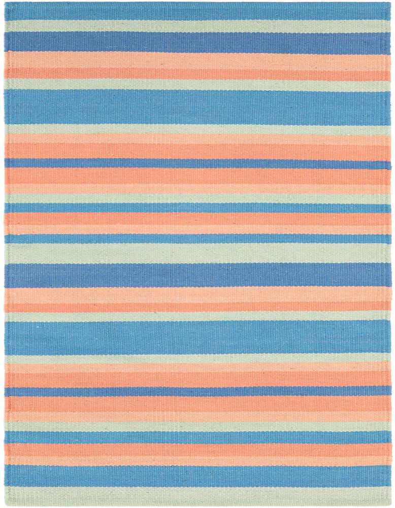 2' x 5' 1 Hand Woven Flatweave Cotton Dhurrie Runner Rug