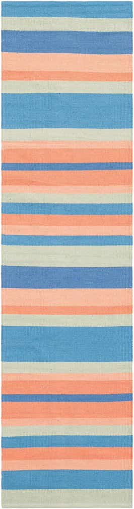 2' x 8' Hand Woven Flatweave Cotton Dhurrie Runner Rug