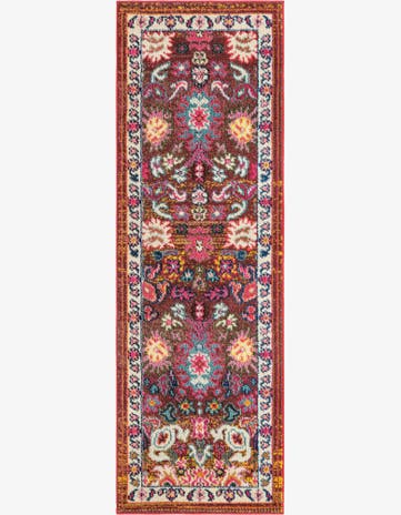 2' 2 x 6' 9 Washable Fleur Runner Rug