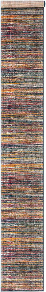 Detail image of 3' x 26' 3 Gemstone Runner Rug