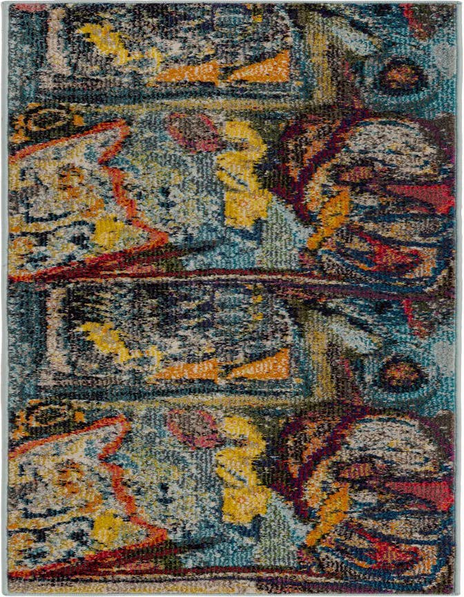 Detail image of 2' x 6' Washable Haerfest Runner Rug