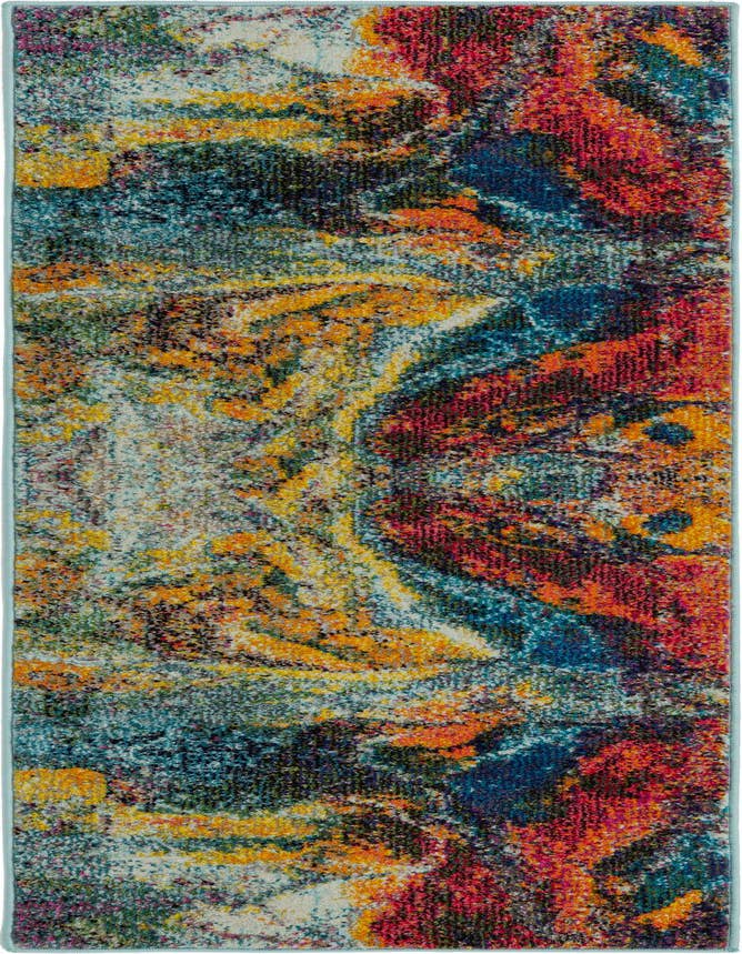 Detail image of 2' x 6' Washable Haerfest Runner Rug