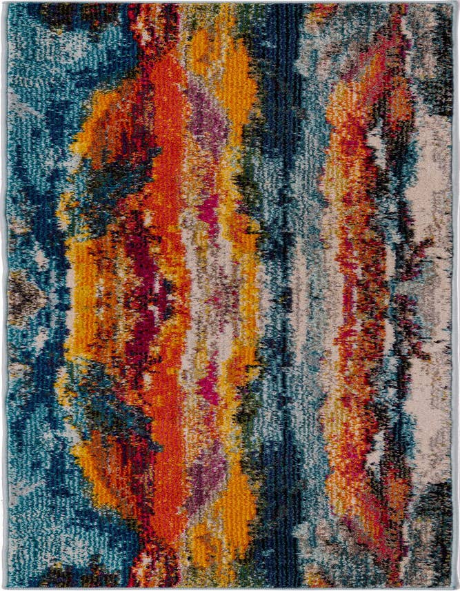 Detail image of 2' x 6' Washable Haerfest Runner Rug