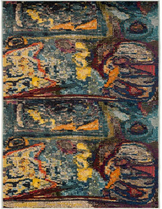Detail image of 2' 7 x 10' Washable Haerfest Runner Rug