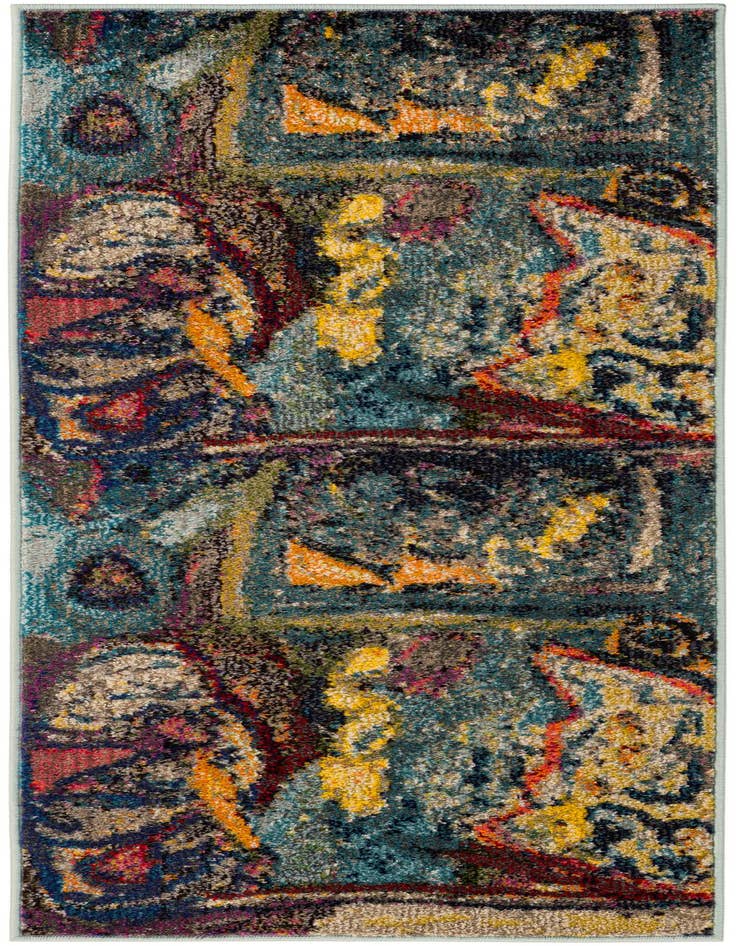 Detail image of 2' x 5' Washable Haerfest Runner Rug