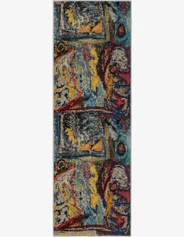 2' x 6' Washable Haerfest Runner Rug