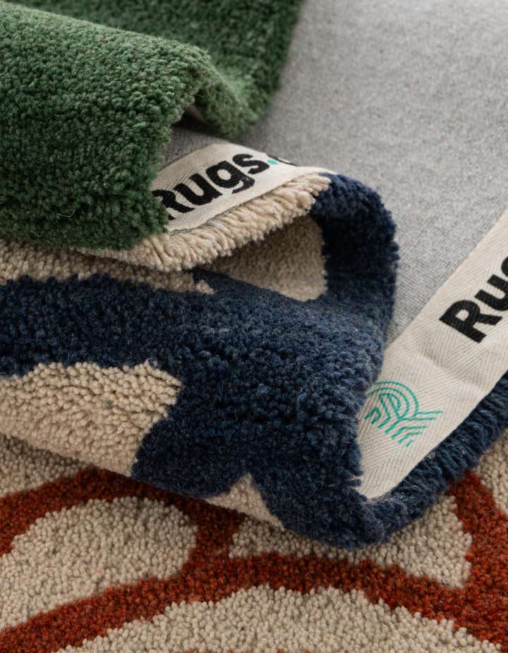 2' x 6' 1 Handtufted Wool Runner Rug