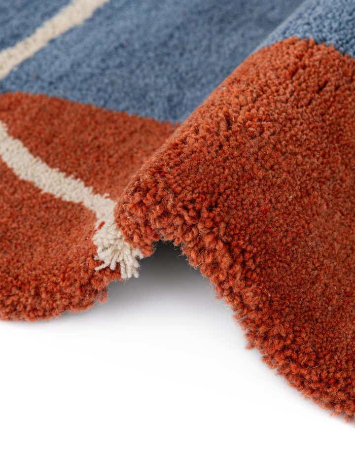 2' x 6' 1 Handtufted Wool Runner Rug