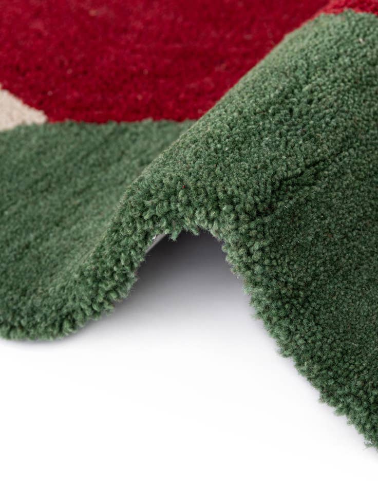 Detail image of 2' x 5' 1 Handtufted Wool Runner Rug