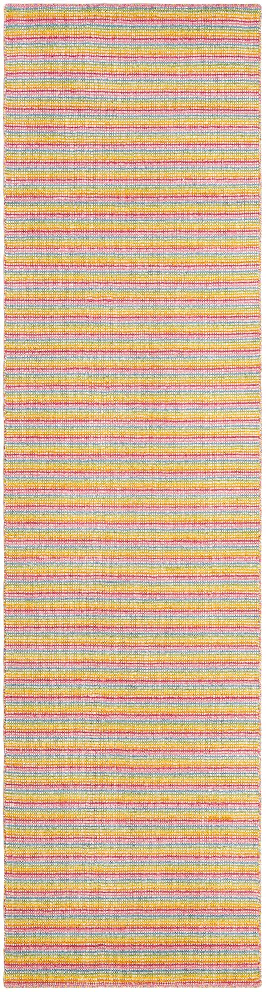 2' 7 x 10' Hand Woven Happy Rugs Happy Home Wool Runner