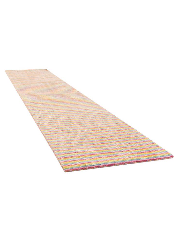 Detail image of 2' 7 x 13' 1  Hand Woven Happy Rugs Happy Home Wool Runner