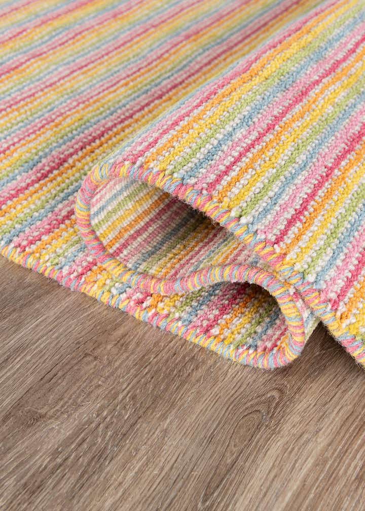 2' x 6' 1 Hand Woven Happy Rugs Happy Home Wool Runner
