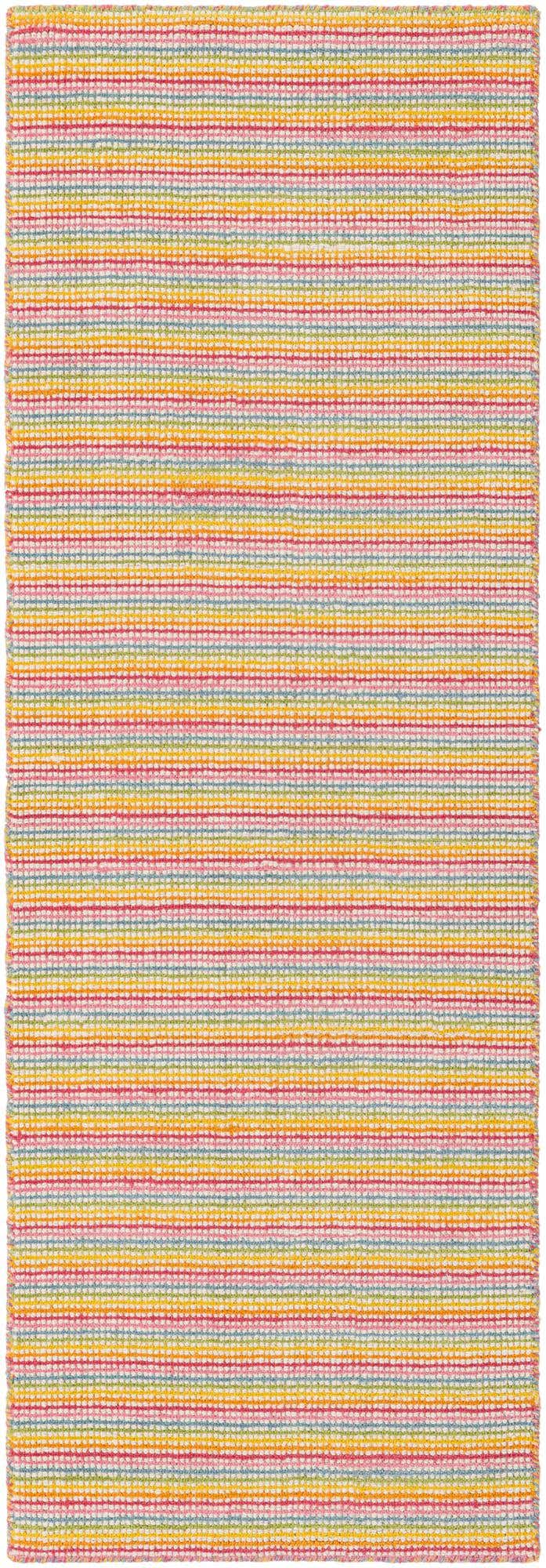 2' x 6' 1 Hand Woven Happy Rugs Happy Home Wool Runner
