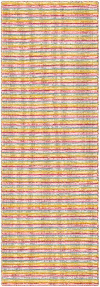 Detail image of 2' x 6' 1 Hand Woven Happy Rugs Happy Home Wool Runner