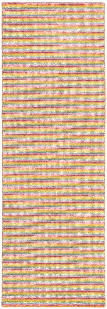 2' 7 x 8' Hand Woven Happy Rugs Happy Home Wool Runner