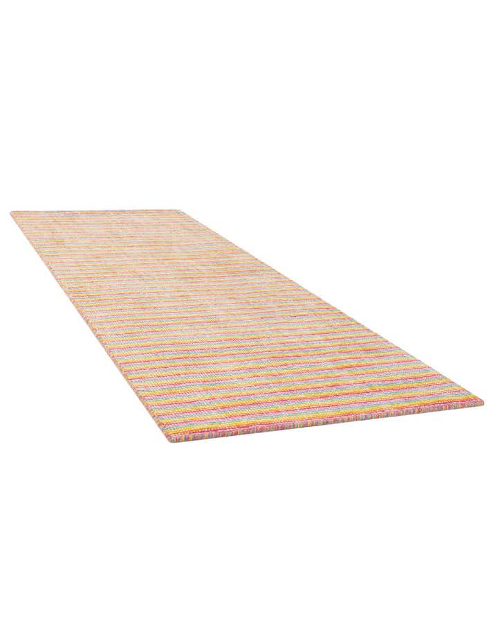 2' 7 x 8' Hand Woven Happy Rugs Happy Home Wool Runner