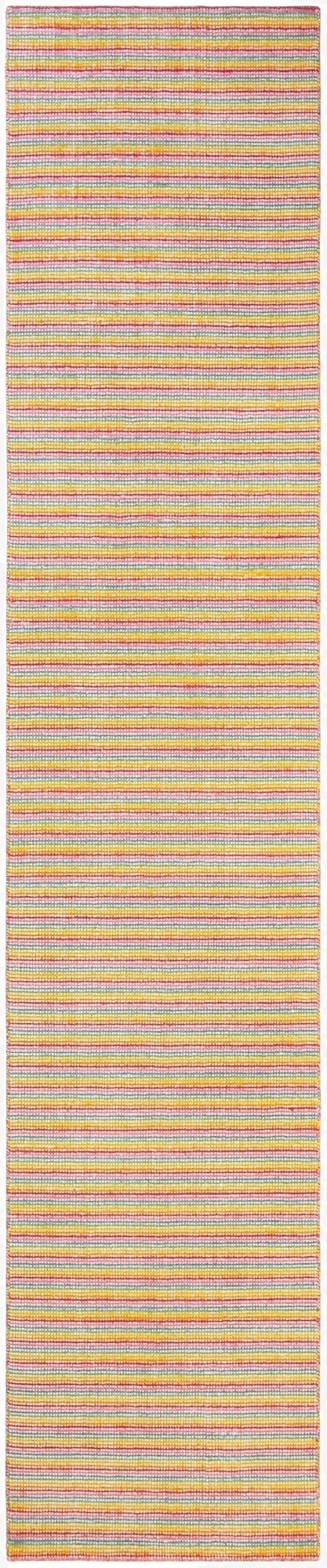 2' 7 x 13' 1  Hand Woven Happy Rugs Happy Home Wool Runner
