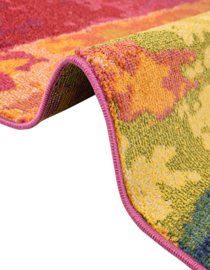 Detail image of 2' 7 x 10' Washable Hyacinth Runner Rug