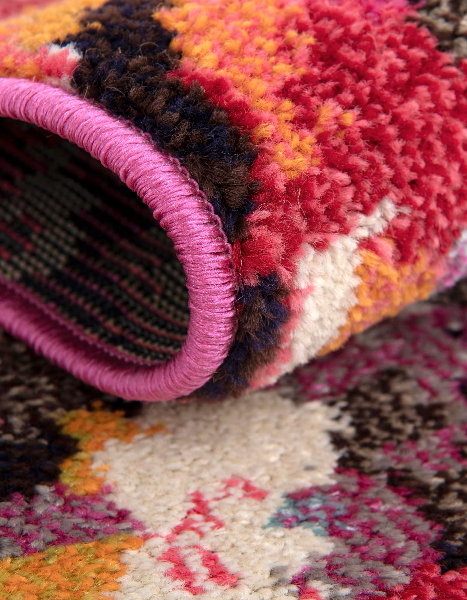 2' 7 x 10' Washable Hyacinth Runner Rug