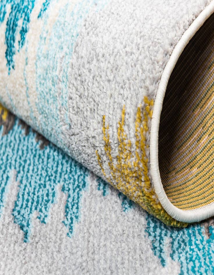 Detail image of 2' 7 x 10' Washable Hyacinth Runner Rug