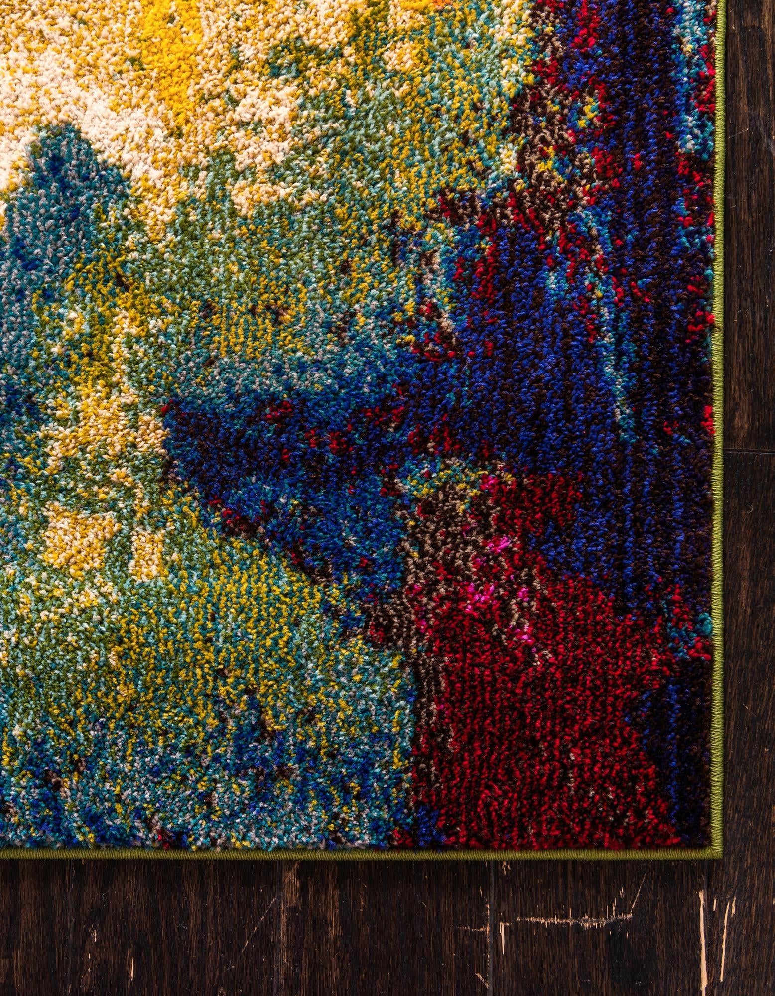 2' 7 x 10' Washable Hyacinth Runner Rug