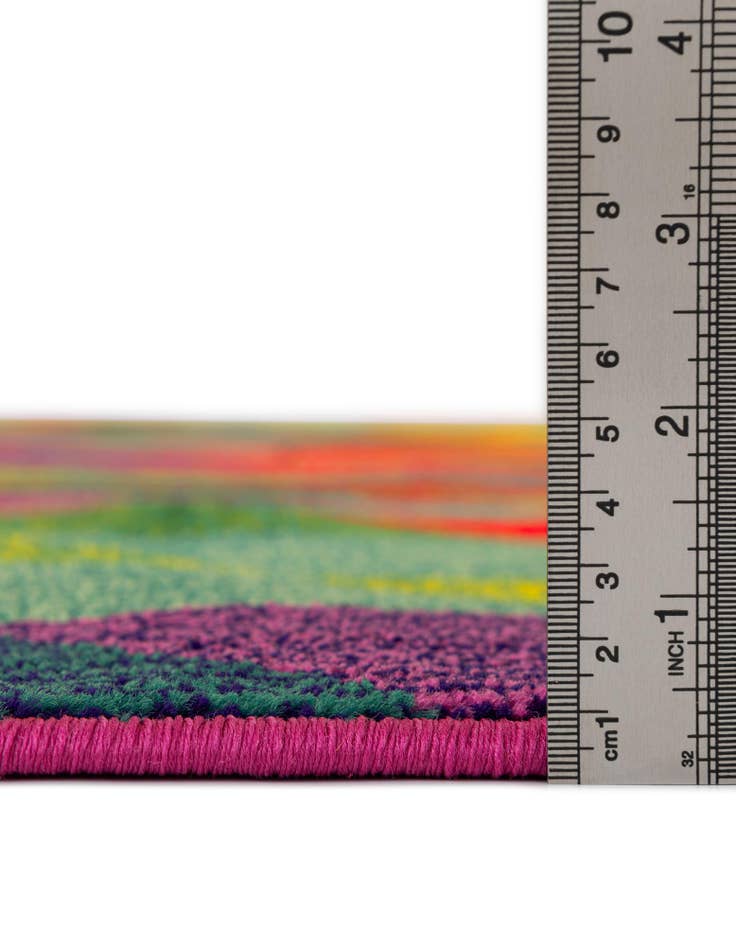 Detail image of 2' 7 x 10' Washable Hyacinth Runner Rug