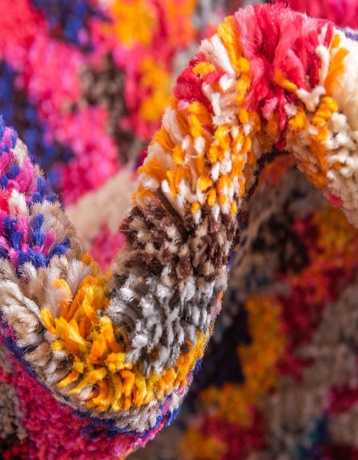 Detail image of 2' 7 x 10' Washable Hyacinth Runner Rug