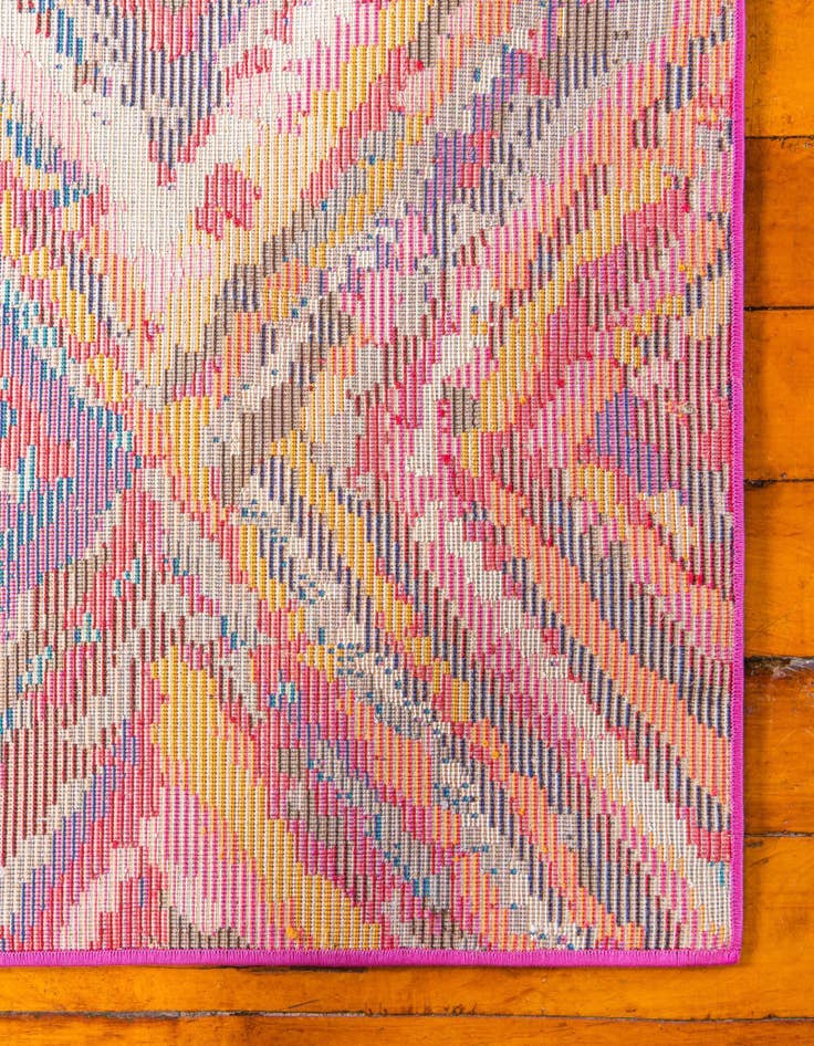 Detail image of 2' 7 x 10' Washable Hyacinth Runner Rug